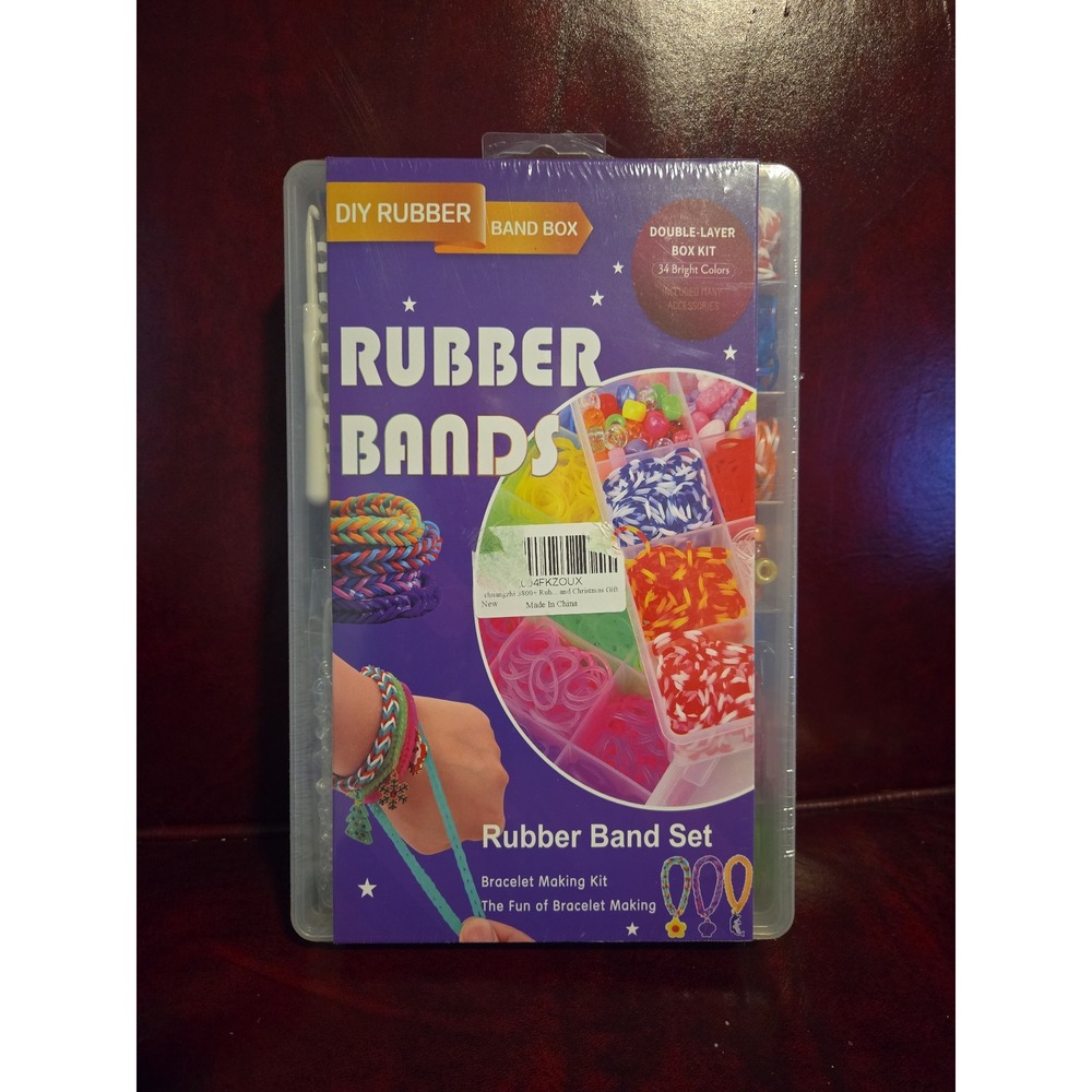 NEW Rubber band bracelet making‎ kit.